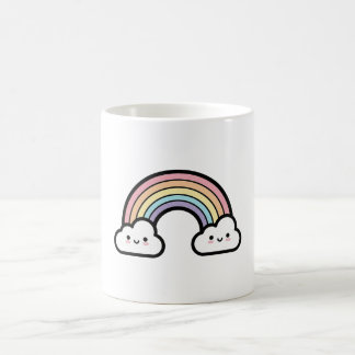 Happy Rainbow – Cute Kawaii Illustration Koffiemok