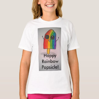 Happy Rainbow Popsicle Girls Sweatshirt