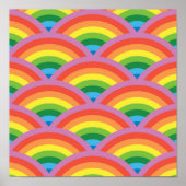 Happy Rainbow Poster (Voorkant)
