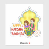 Happy Raksh Bandhan Sticker (Vel)