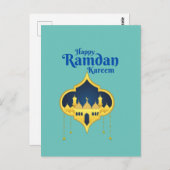 Happy Ramadan Kareem 2022 Briefkaart (Voorkant / Achterkant)