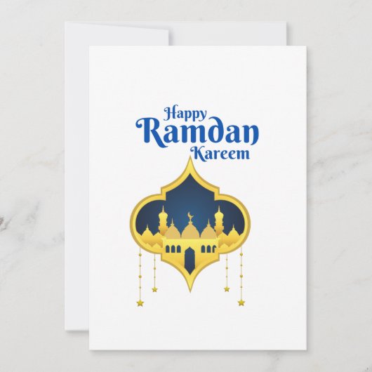 Happy Ramadan Kareem 2022 Kaart (Voorkant)
