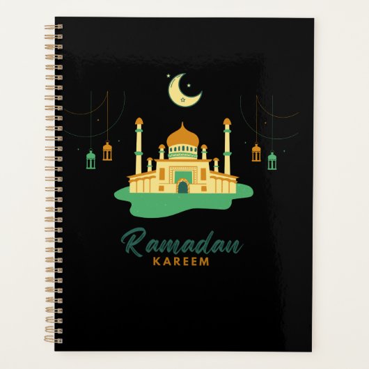 Happy Ramadan Kareem And Eid Mubarak 2026 Planner (Voorkant)