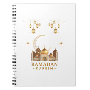 Happy Ramadan Kareem - Eid Mubarak - groeten Notitieboek