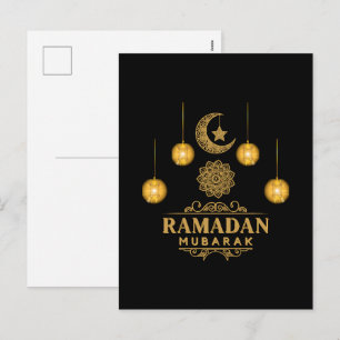 Happy Ramadan Kareem en Eid Mubarak 2023 Feestdagenkaart