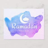 Happy Ramadan Mubarak Briefkaart (Voorkant)