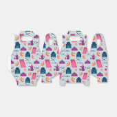 Happy Ramadan Pattern Bedankdoosjes (Uitgevouwen)