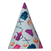 Happy Ramadan Pattern Feesthoedjes (Rechts)