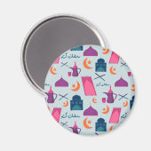Happy Ramadan Pattern Magneet (Voorkant / Achterkant)