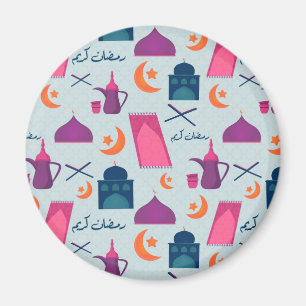Happy Ramadan Pattern Magneet