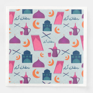 Happy Ramadan Pattern Servet