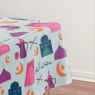 Happy Ramadan Pattern Tafelkleed