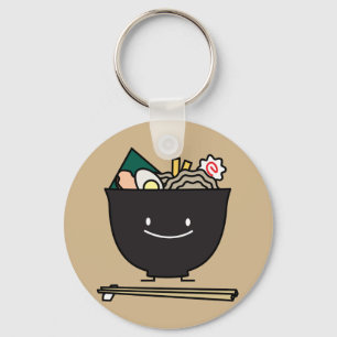 Happy Ramen Bowl Sleutelhanger