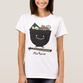 Happy Ramen Bowl T-shirt (Voorkant)