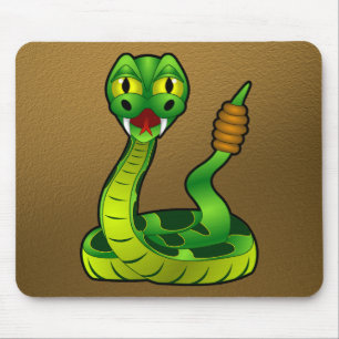 Happy rattlesnake muismat