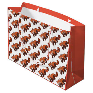 Happy Red panda cadeau sac