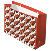Happy Red panda cadeau sac (Devant Angle)