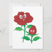 Happy Red Roses Kaart (Voorkant)