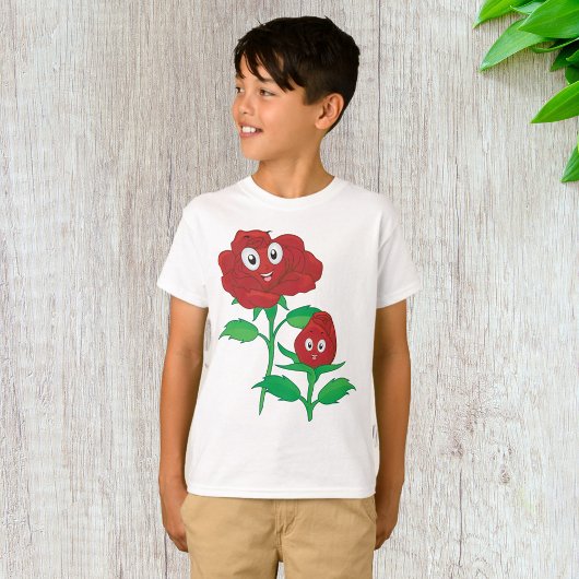 Happy Red Roses T-shirt