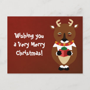 Happy Reindeer Briefkaart