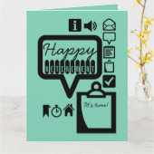 Happy Retirement 1 Het is tijd voor een groot Wens Kaart (Gele Bloem)