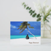 Happy Retirement Beach Briefkaart (Staand voorkant)