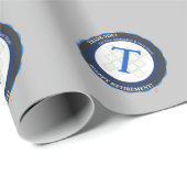 Happy Retirement Cadeaupapier (Rol Hoek)