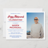 Happy Retirement Feest Foto Kaart (Voorkant)