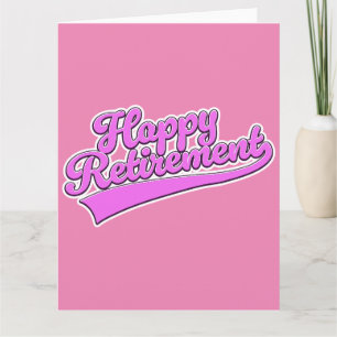 Happy Retirement Kaart