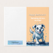 Happy Retirement Kaart Grappig Gefeliciteerd (Buitenkant ongevouwen)