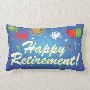 Happy Retirement party pillow Kussen