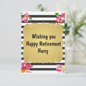 Happy Retirement Quote Farewell Gift (Staand voorkant)