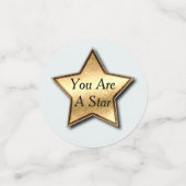 Happy Retirement Stars Confetti (Kleine voorkant)