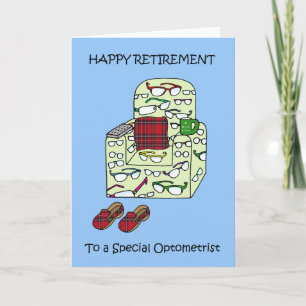 Happy Retirement to Optometrist Kaart