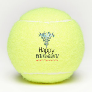 Happy Retirement voor ziekenhuisartsen Tennisballen