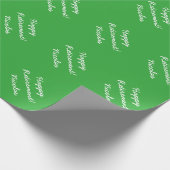 Happy Retirement wrapping papier met aangepaste na (Hoek)