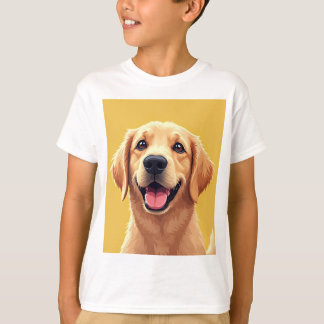 Happy Retriever Kinderen T-shirt