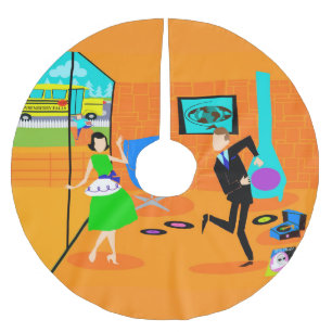 Happy Retro Parents kerstboomrots Kerstboom Rok