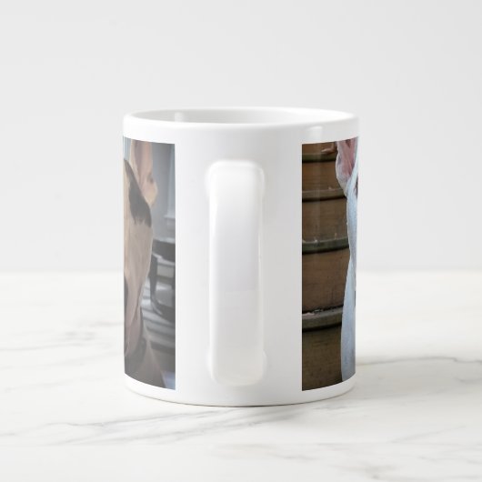 Happy Rex close-up mok (Achterkant)