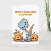 Happy Roar Quelques cartes d'Halloween de mignonne (Devant)