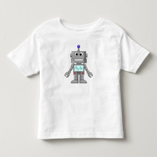 Happy Robot Kinder Shirts (Voorkant)