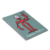 Happy Robot Notitieboek (Rechterzijde)