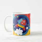 Happy Rocket Koffiemok (Links)