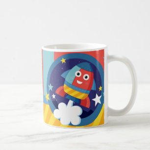 Happy Rocket Koffiemok