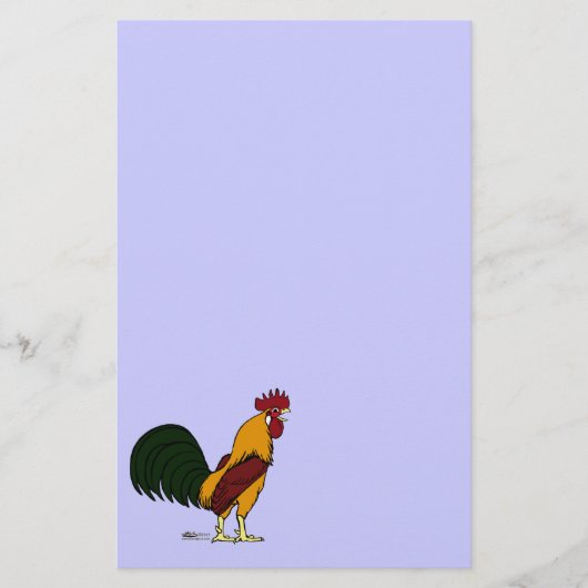 Happy Rooster Briefpapier (Voorkant)
