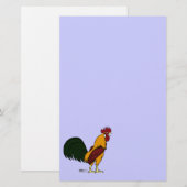 Happy Rooster Briefpapier (Voorkant / Achterkant)