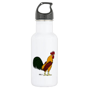 Happy Rooster Waterfles