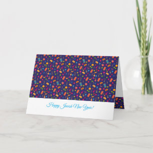 Happy Rosh Hashanah Jewish New Year Greeting Kaart