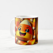 Happy Sad Candy Corn Koffiemok (Voorkant links)