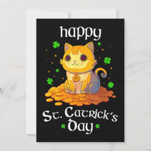 Happy Saint Catricks Day St Patricks Irish Leprech Kaart